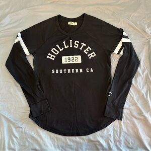 Hollister - Long Sleeve - Black - Sz: L